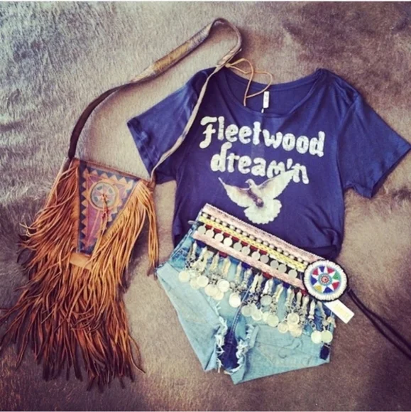 Rare spell designs Fleetwood Dreamin cropped tee S dream'n dreaming - Picture 6 of 16